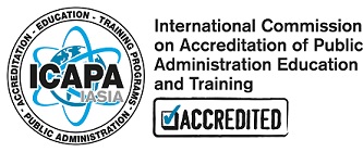 International Commission on Accreditation of Public Administration Education and Training Programs (ICAPA) logo