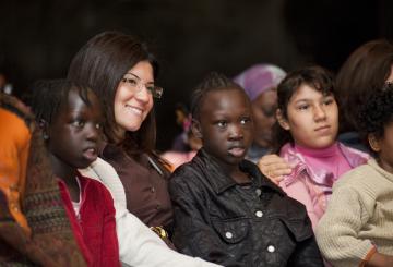 A group of different ethnicity people