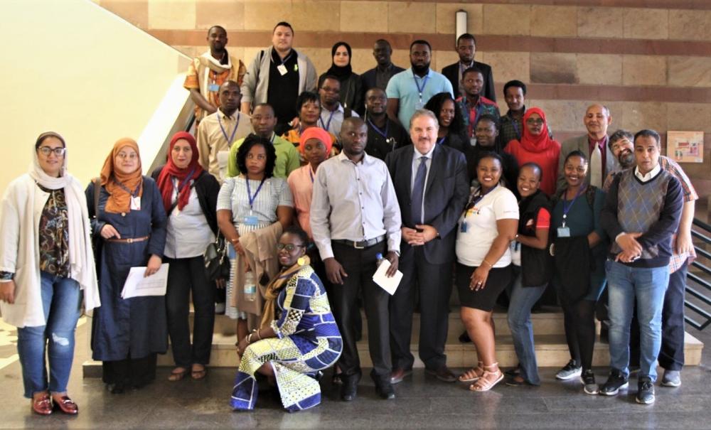 African Journalists Workshop group photo