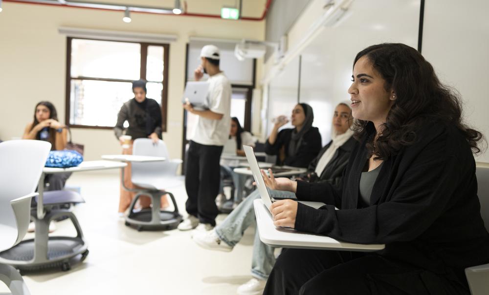 students writing in classes