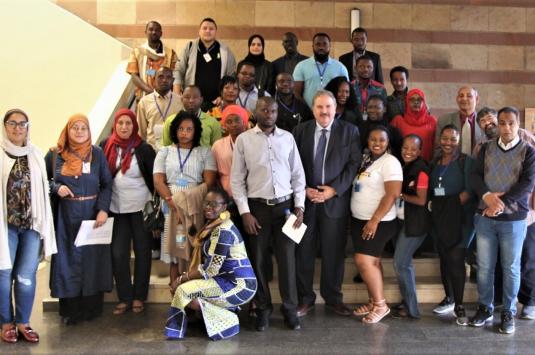 African Journalists Workshop group photo