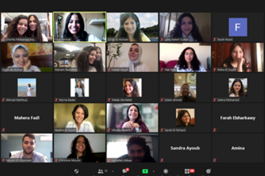 virtual meeting in progress