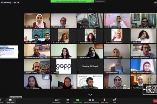 video conference in progress