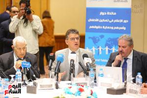 group of people in a group discussion