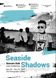 Seaside shadows poster for the exhibtion