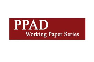 PPAD Working Paper Series
