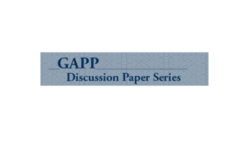 Discussion paper series